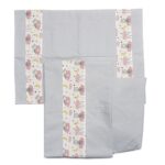 Lenzuola lettino con fasce decorative - gattini