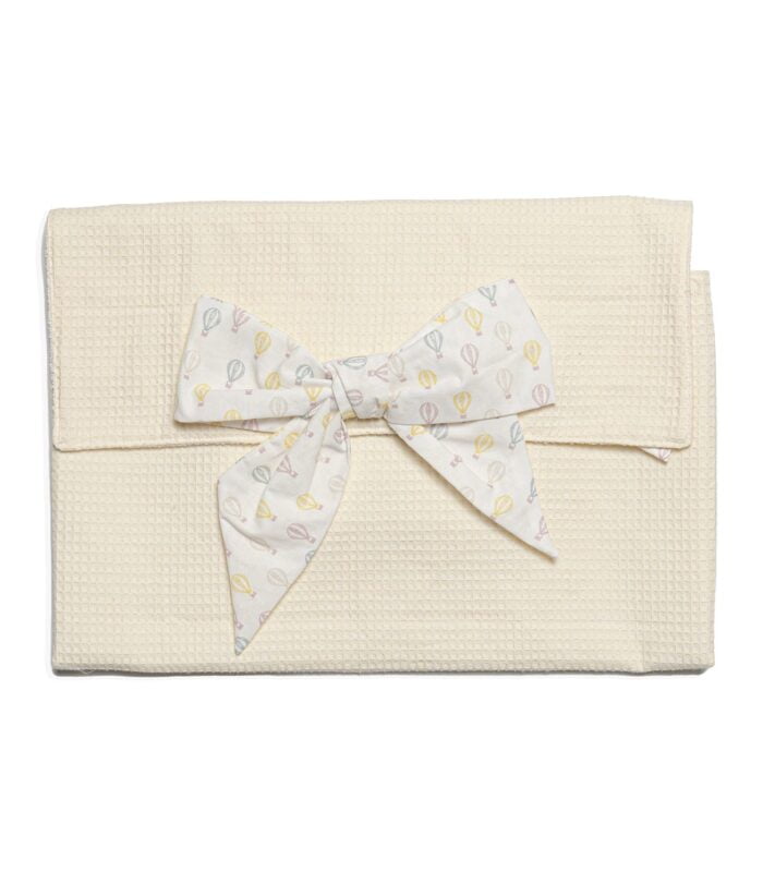Pochette fasciatoio con cuscino - beige - Imagen 2