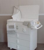 Asciugamano XL con lavetta - bianco - Imagen 3