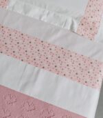 Lenzuola lettino con fasce decorative - stelle - immagine 3