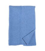 Copertina lettino con trecce e losanghe