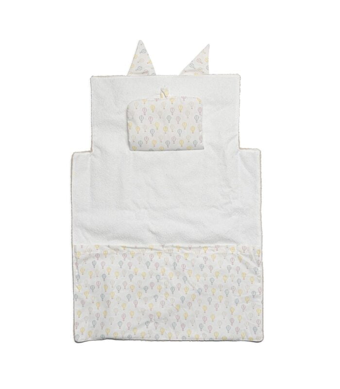 Pochette fasciatoio con cuscino - tortora - Imagen 1