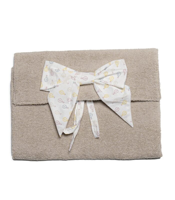 Pochette fasciatoio con cuscino - tortora - Imagen 2