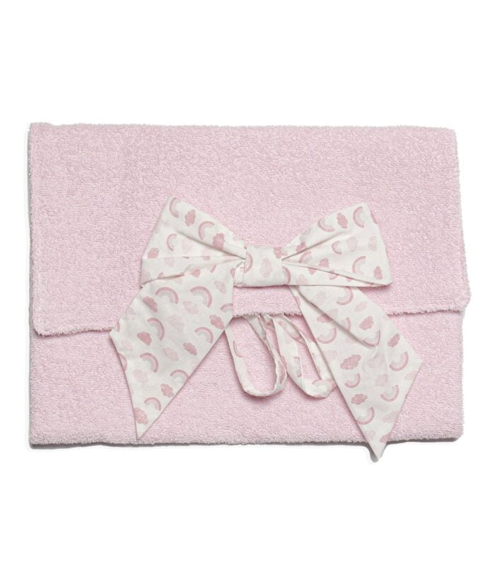 Pochette fasciatoio con cuscino - rosa - Imagen 2