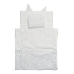 Pochette fasciatoio con cuscino - grigio