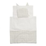 Pochette fasciatoio con cuscino - bianco