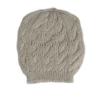 Cappello trecce a coste in lana Merinos