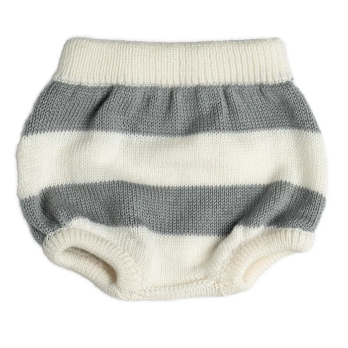 Culotte a righe in lana Merinos - Imagen 1