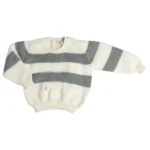 Maglia a righe in lana Merinos