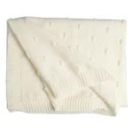 Coperta noccioline in in lana Merinos