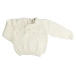 Maglia noccioline in lana Merinos