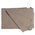 Coperta spighe in lana Cashmere