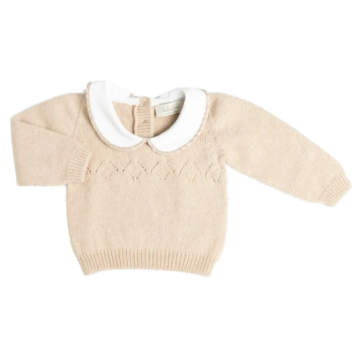 Maglia rombi in lana Cashmere - immagine 1