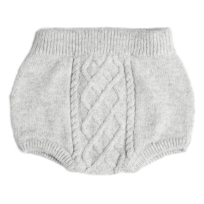 Culotte losanghe e trecce in lana Cashmere - Image 1