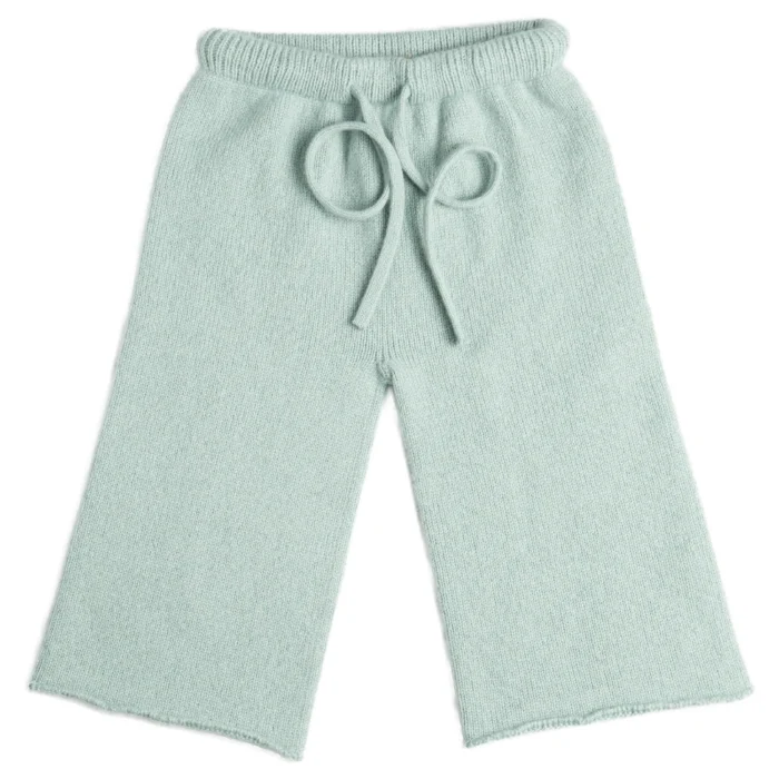 Pantalone palazzo in Lana Cashmere baby - immagine 1