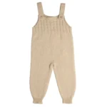 Salopette trecce in lana Cashmere junior