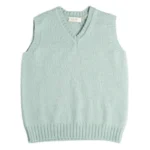 Gilet scollo V in Lana Cashmere baby