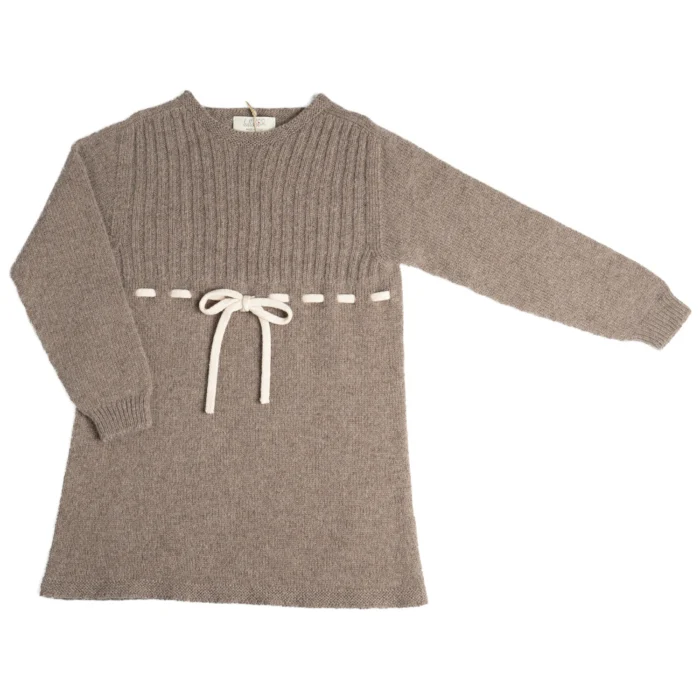 Vestina coste in Lana Cashmere baby - Imagen 1