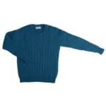 Girocollo trecce in Lana Cashmere teen