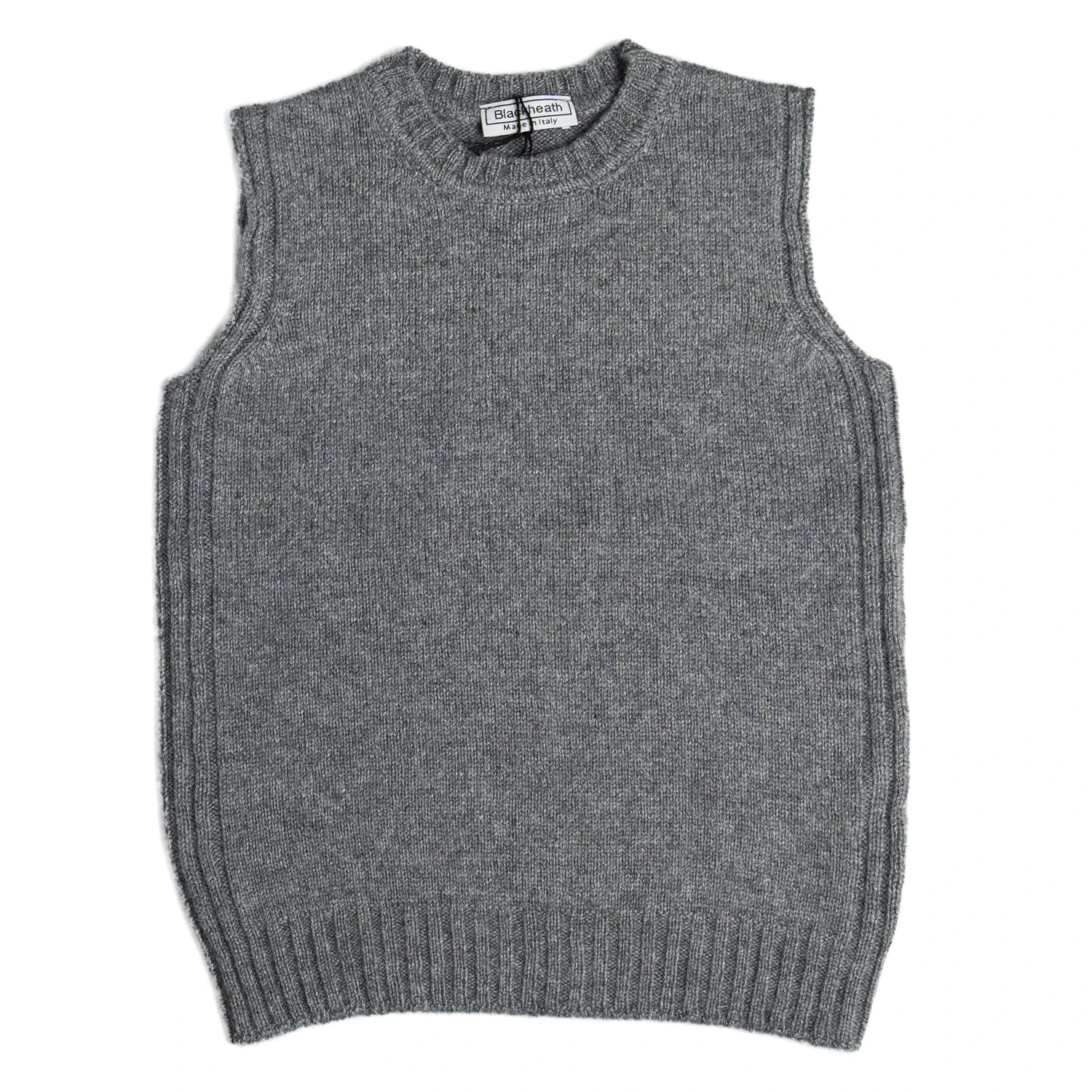 06BH24GGBIS Girocollo gilet in lana Cashmere teen - Imagen 1