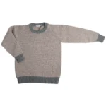 Girocollo millerighe in Lana Cashmere teen