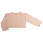 Maglia croped in Lana Cashmere teen